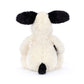 JellyCat - Bashful Black & Cream Puppy