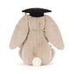 JellyCat - Bashful Bunny Graduation Outfit