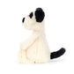 JellyCat - Bashful Black & Cream Puppy (small)