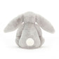 JellyCat - Bashful Silver Bunny Little