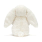 JellyCat - Cream Bunny with Plant