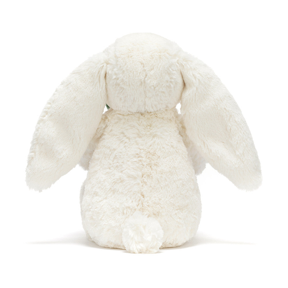 JellyCat - Cream Bunny with Plant