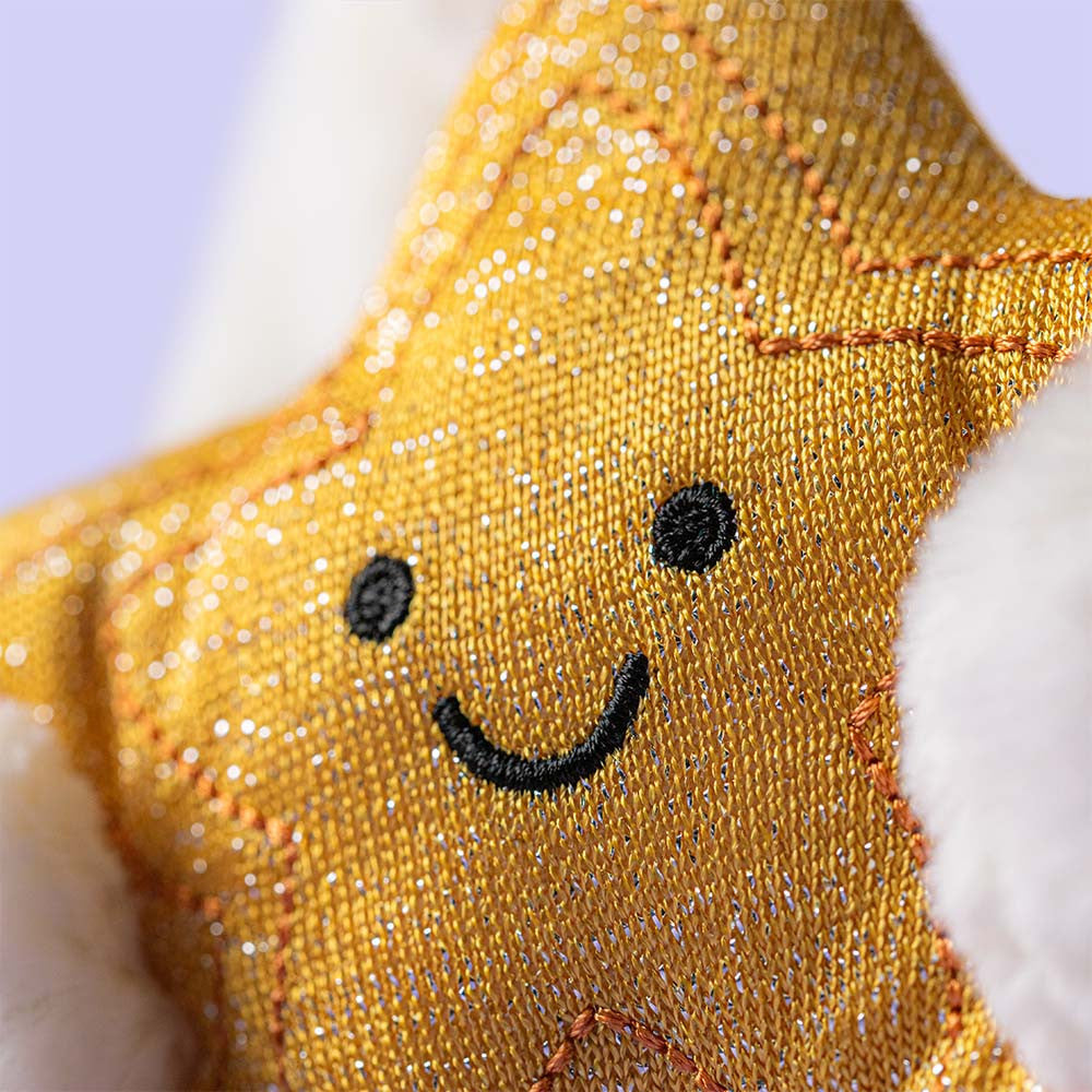 JellyCat - Cream Bunny with Star