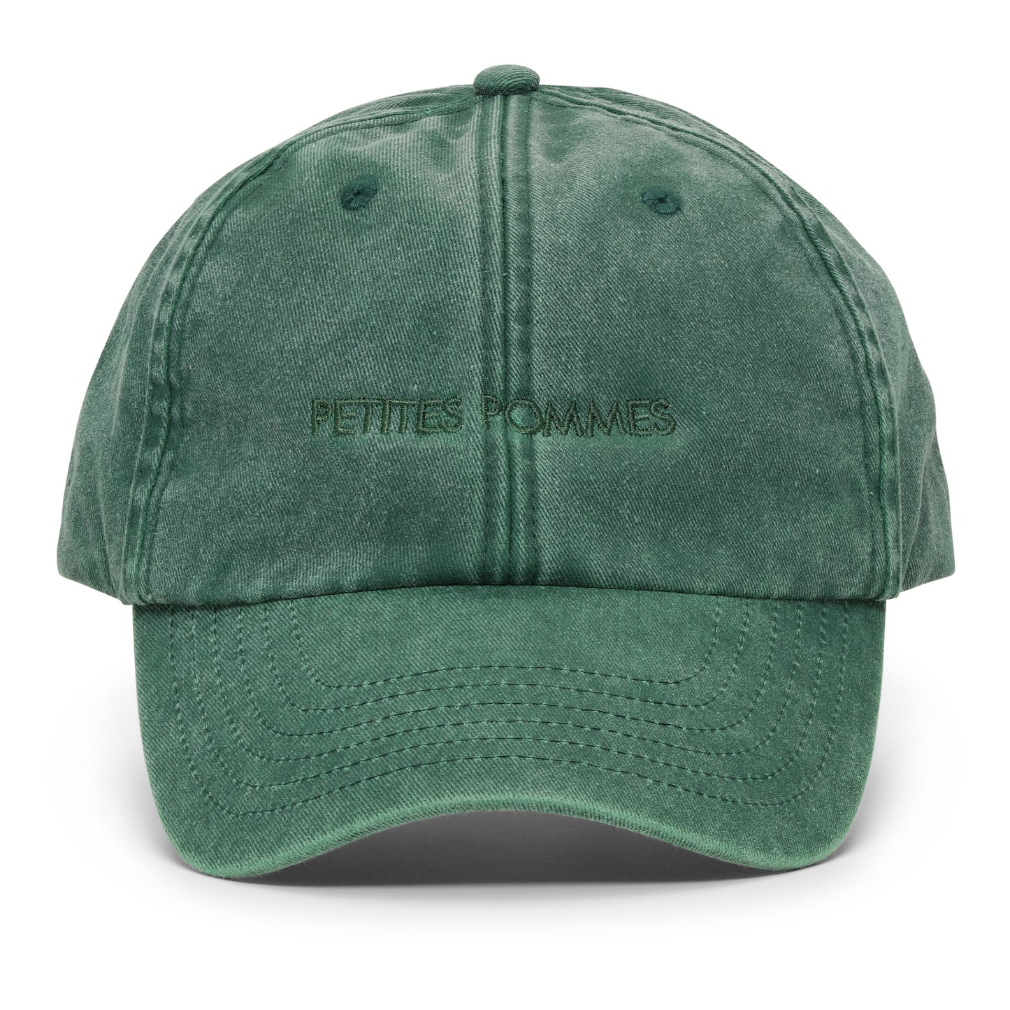 Petites Pommes - Vintage Denin Cap │ Oxford Green