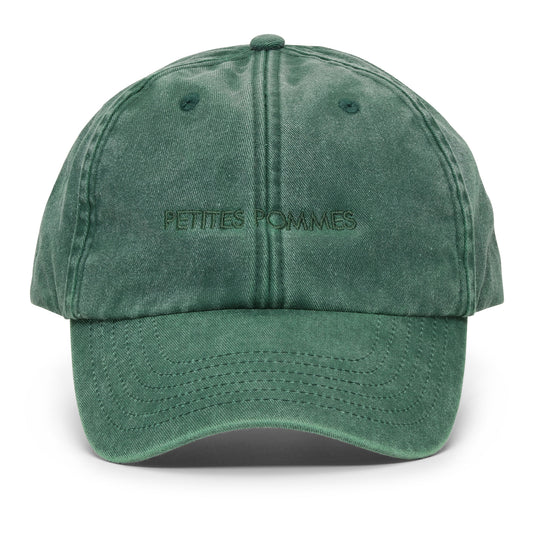 Petites Pommes - Vintage Denin Cap │ Oxford Green