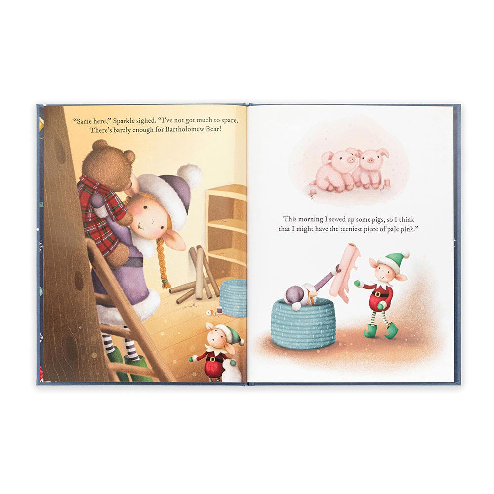 Jellycat - Eldo elf and the patchwork Bashful Bunny Book