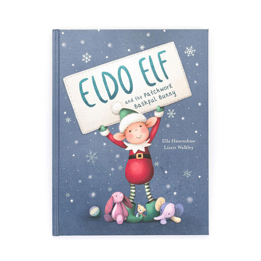 Jellycat - Eldo elf and the patchwork Bashful Bunny Book