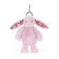JellyCat - Thistlepop Blossom Bunny Bag Charm