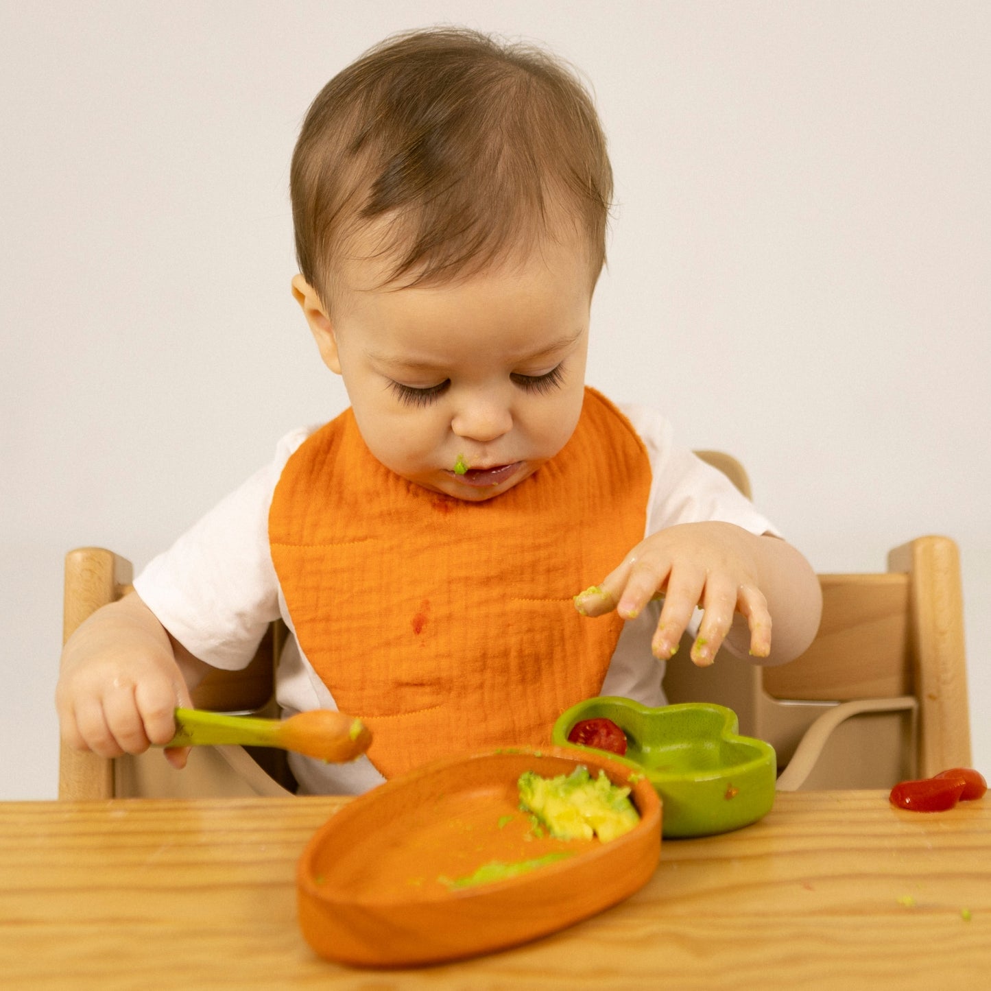 Oli & Carol - Cathy the Carrot Plate & Spoon Set