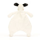 JellyCat - Bashful Black & Cream Puppy Comforter