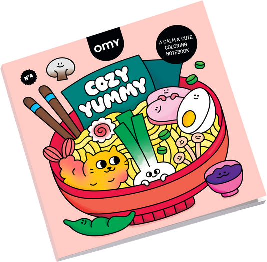 Omy - Cozy Art yummy coloring notebook