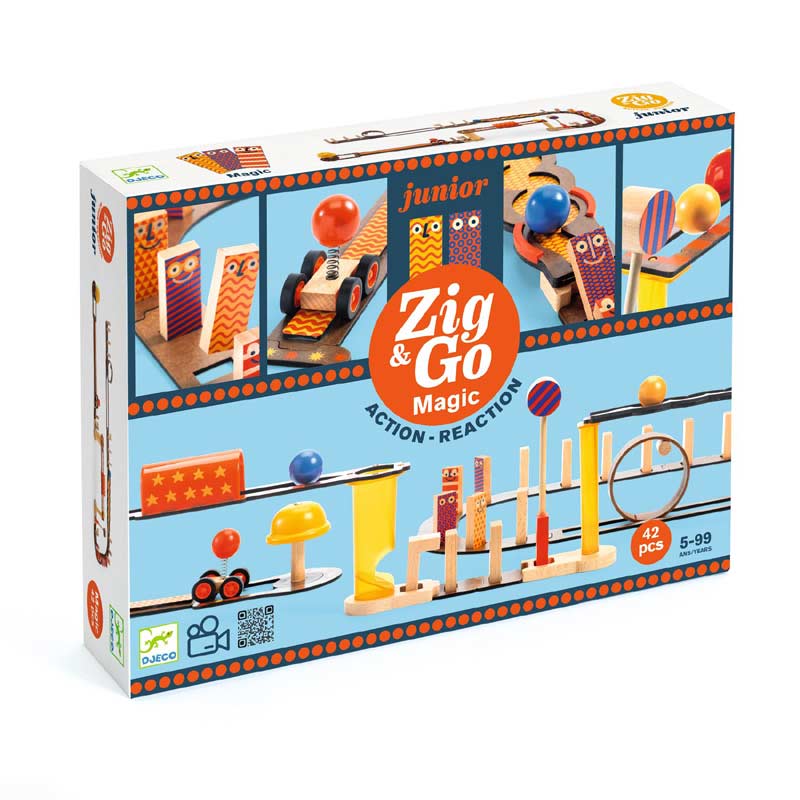 Djeco - Zig & Go Junior Magic (42 pieces)