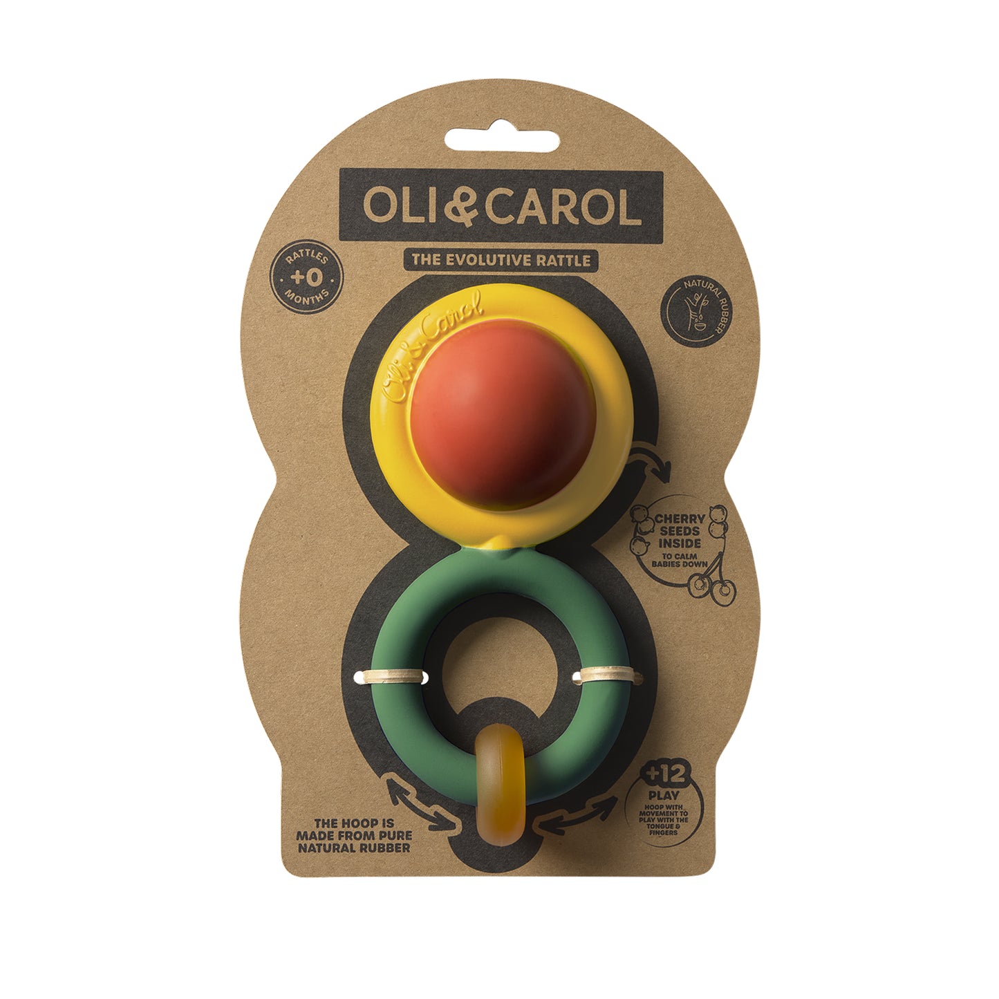Oli & Carol - The Evolutive Rattle Toy