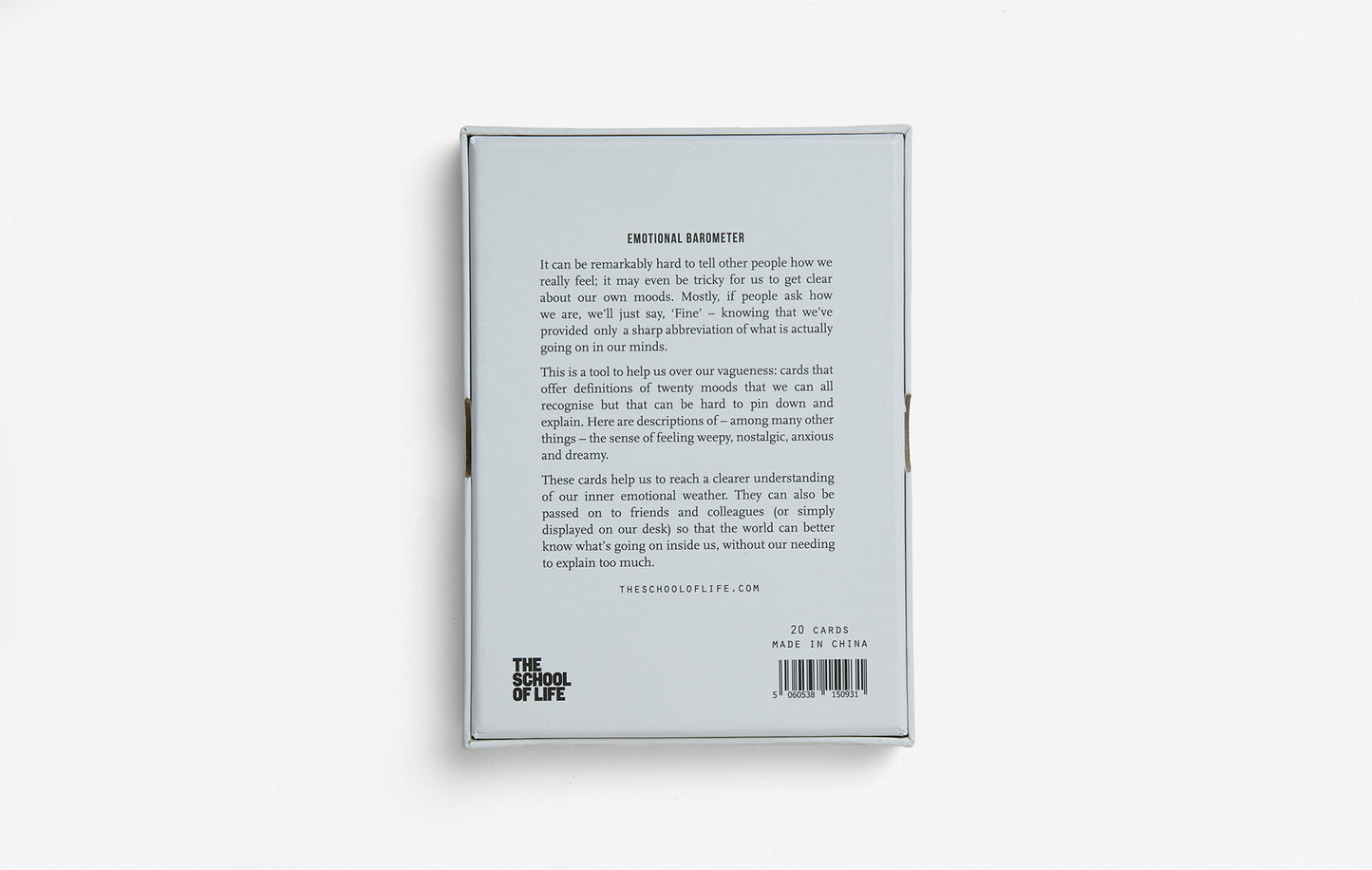 The School of Life - Emotional Barometer
