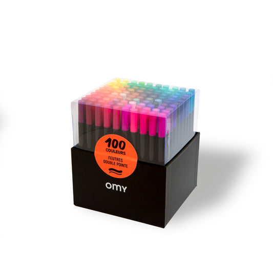 Omy - Box of 100 markers