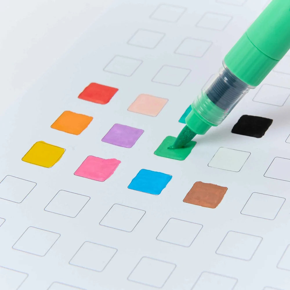Omy - Brush Power acrylic markers (12 colours)