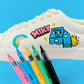 Omy - Brush Power acrylic markers (12 colours)