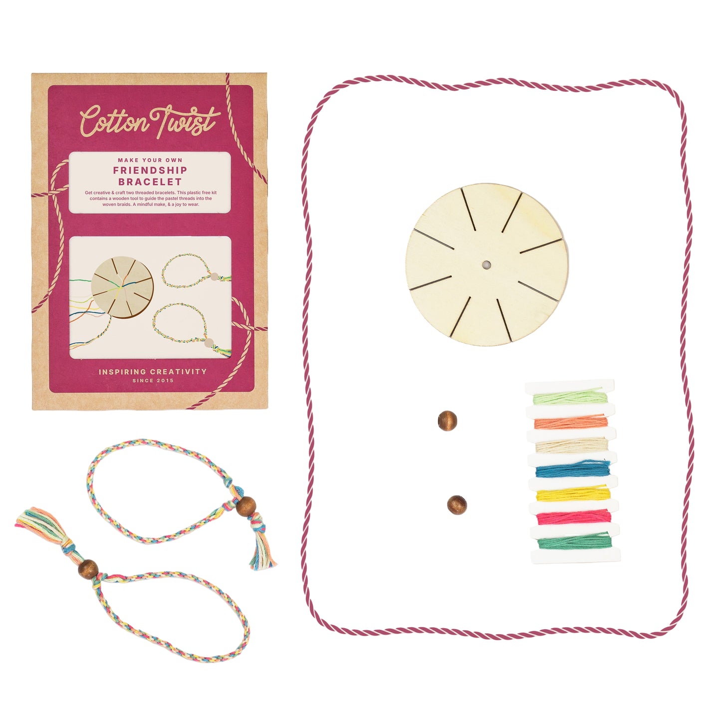 Cotton twist - Make Your Own Friendship Bracelets