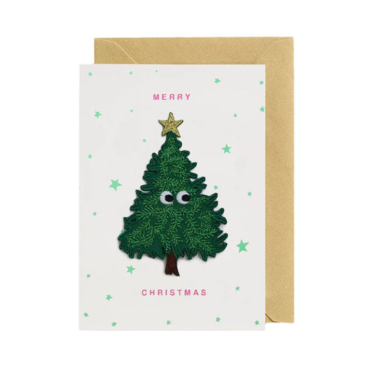 Petra Boase - Iron on Patch Christmas Card