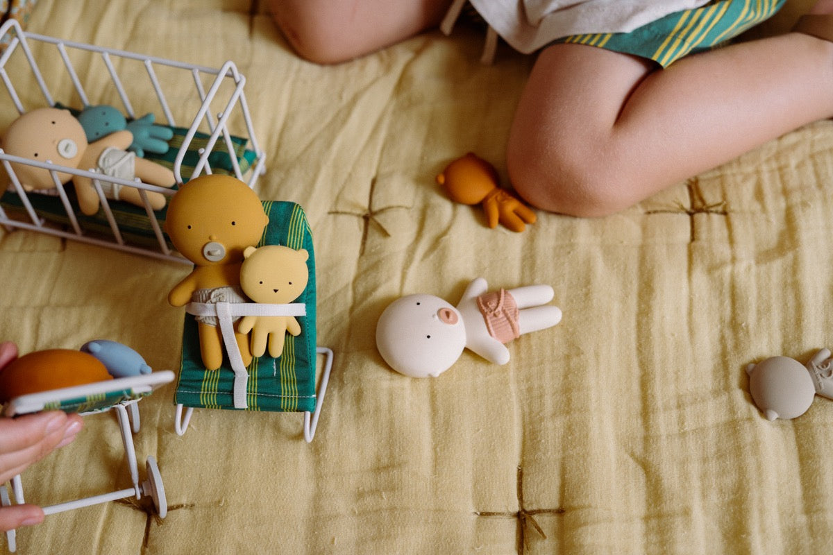 Gommu - Gommu Pocket Striped Stroller