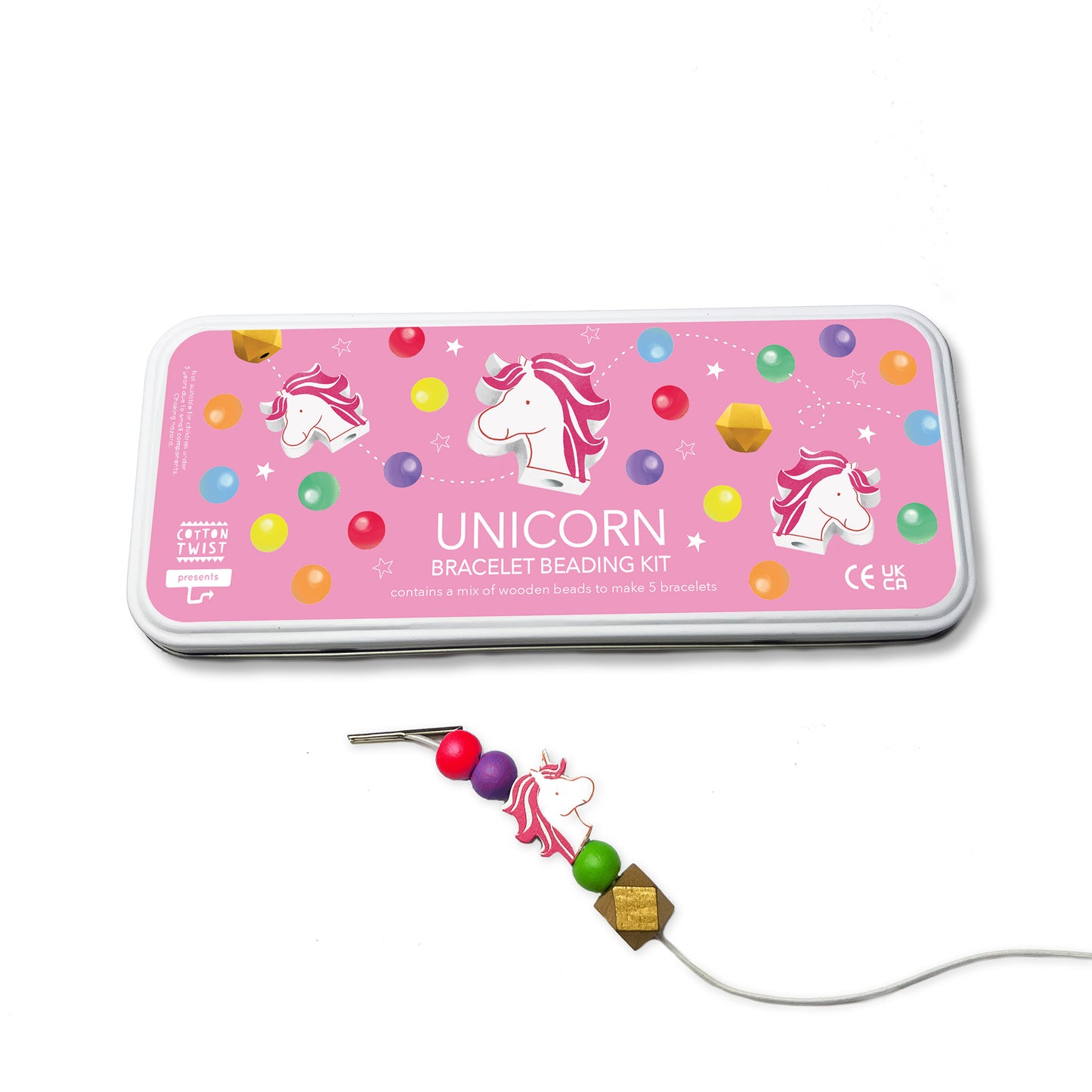 Cotton twist - Unicorn bracelet Beading Kit