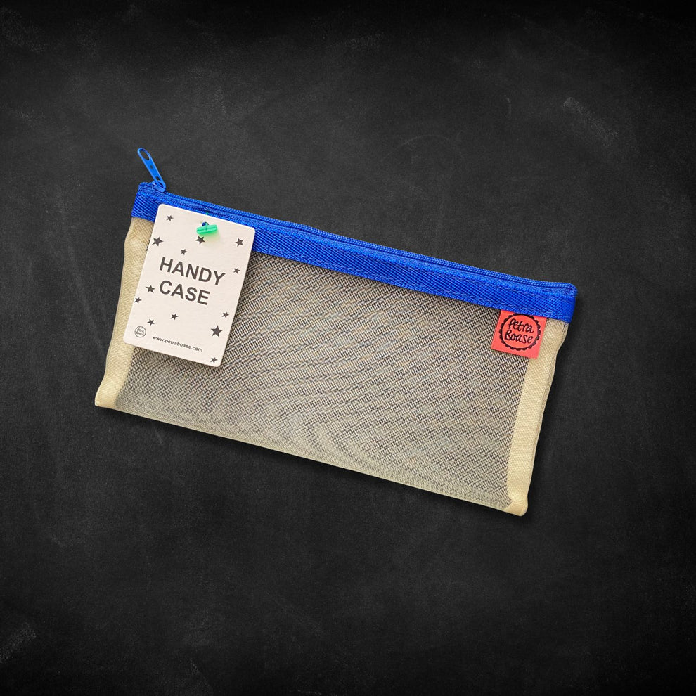 Petra Boase - Cobalt Blue Zip Mesh Handy Case