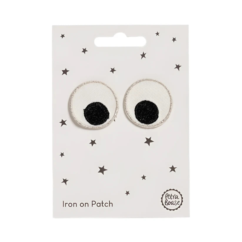 Petra Boase - Iron on Patch Googly Eyes