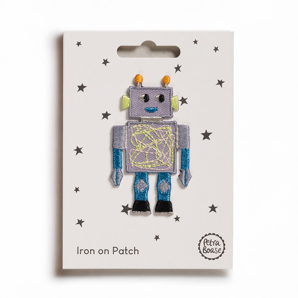 Petra Boase - Iron on Patch Robot