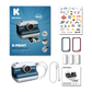 Kidywolf - K-PRINT Thermal printing camera (blue)