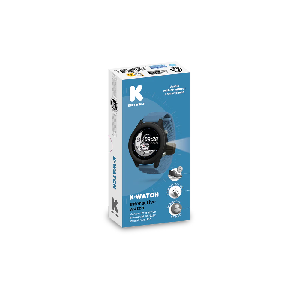 Interactive Watch Target KidyWolf - K-WATCH Interactive watch Blue – colorsquare.net