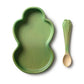 Oli & Carol - Kendall The Kale Plate & Spoon Set