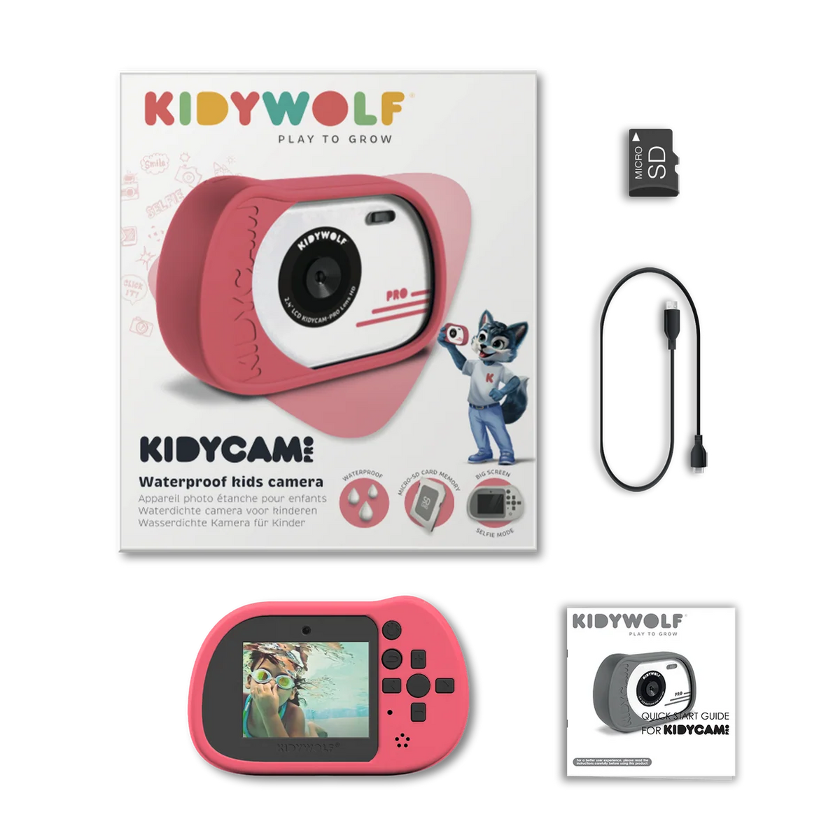 Kidywolf - Kidycam Camera pink