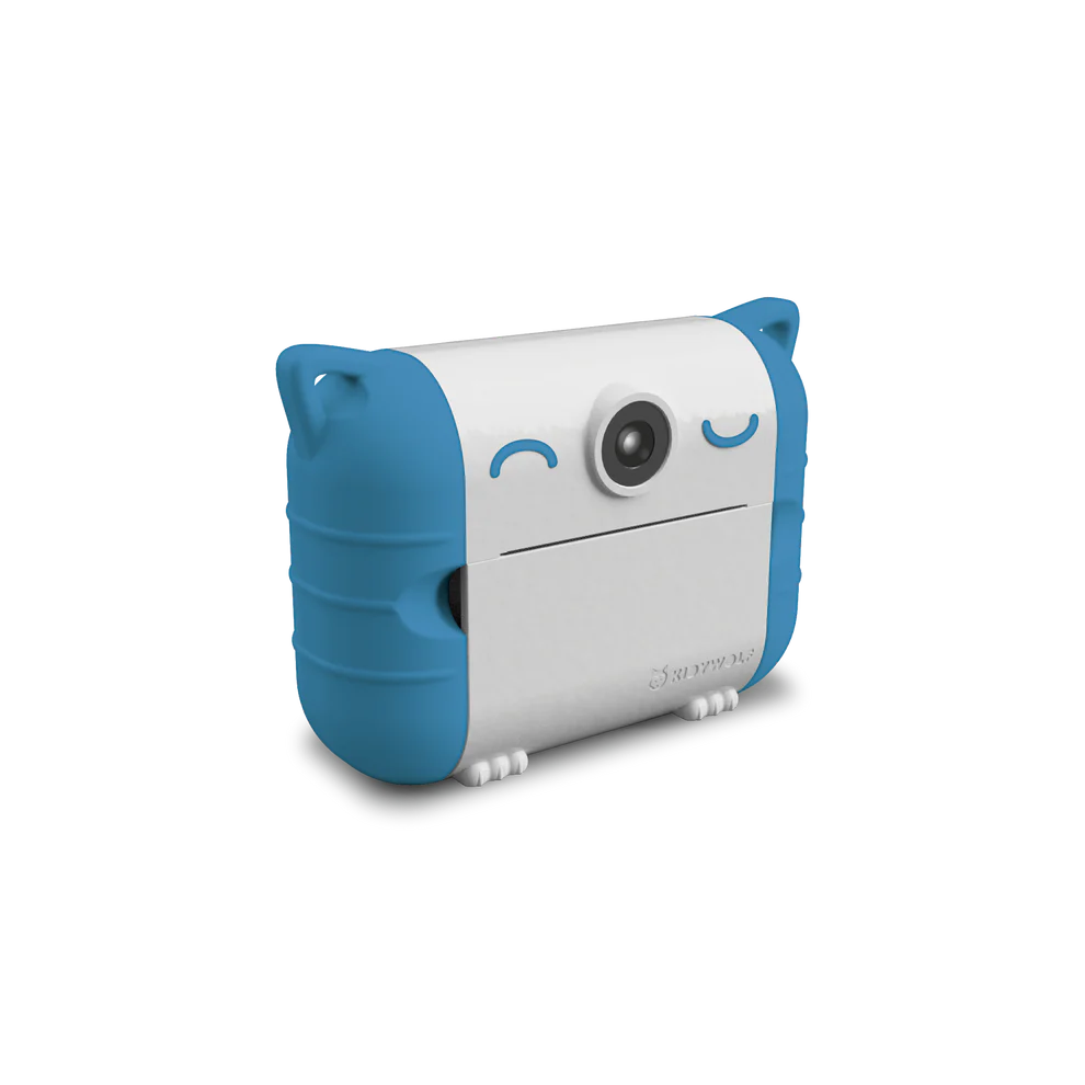 KidyWolf - Kidyprint Thermal printing camera blue