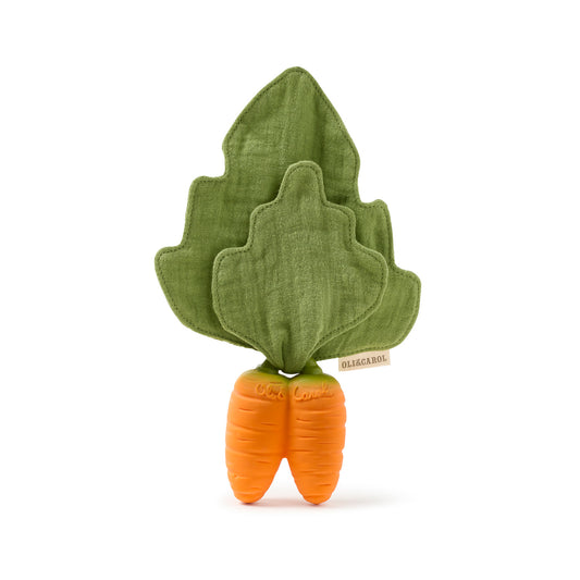 Oli & Carol - Cathy the Carrot Mini Doudou-Teether