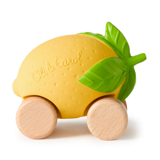 Oli & Carol - Lou The Lemon Baby Car Toy