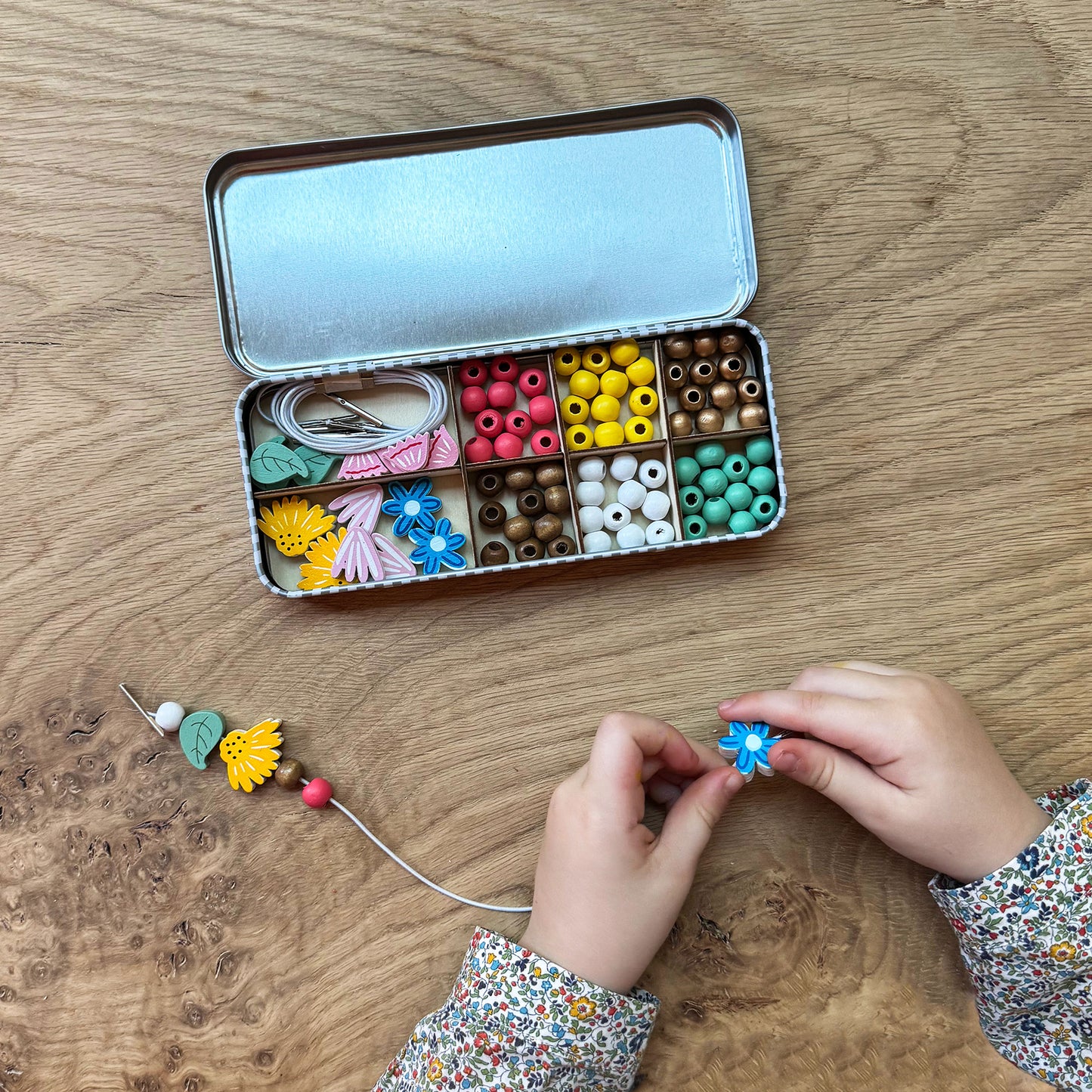 Cotton Twist - Wildflower bracelet Beading Kit