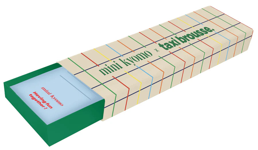 Mini kyomo - Color Notebook watch Taxi Brousse x Mini Kyomo Collab