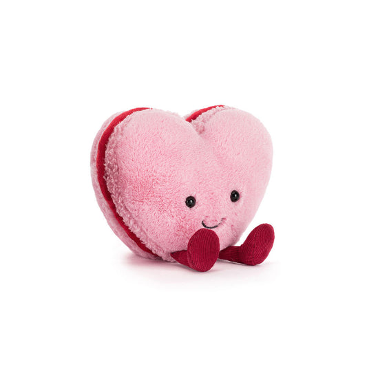 JellyCat - Amuseables Colette Heart Macaron