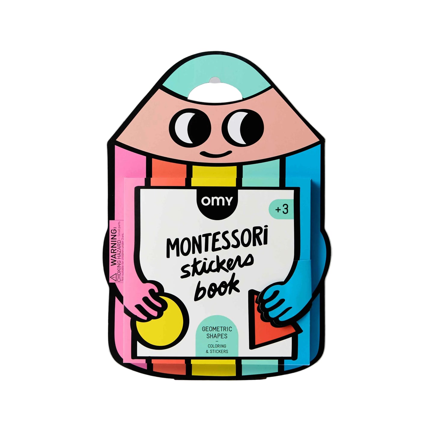 Omy - Montessori Stickers Book Geometric Shapes