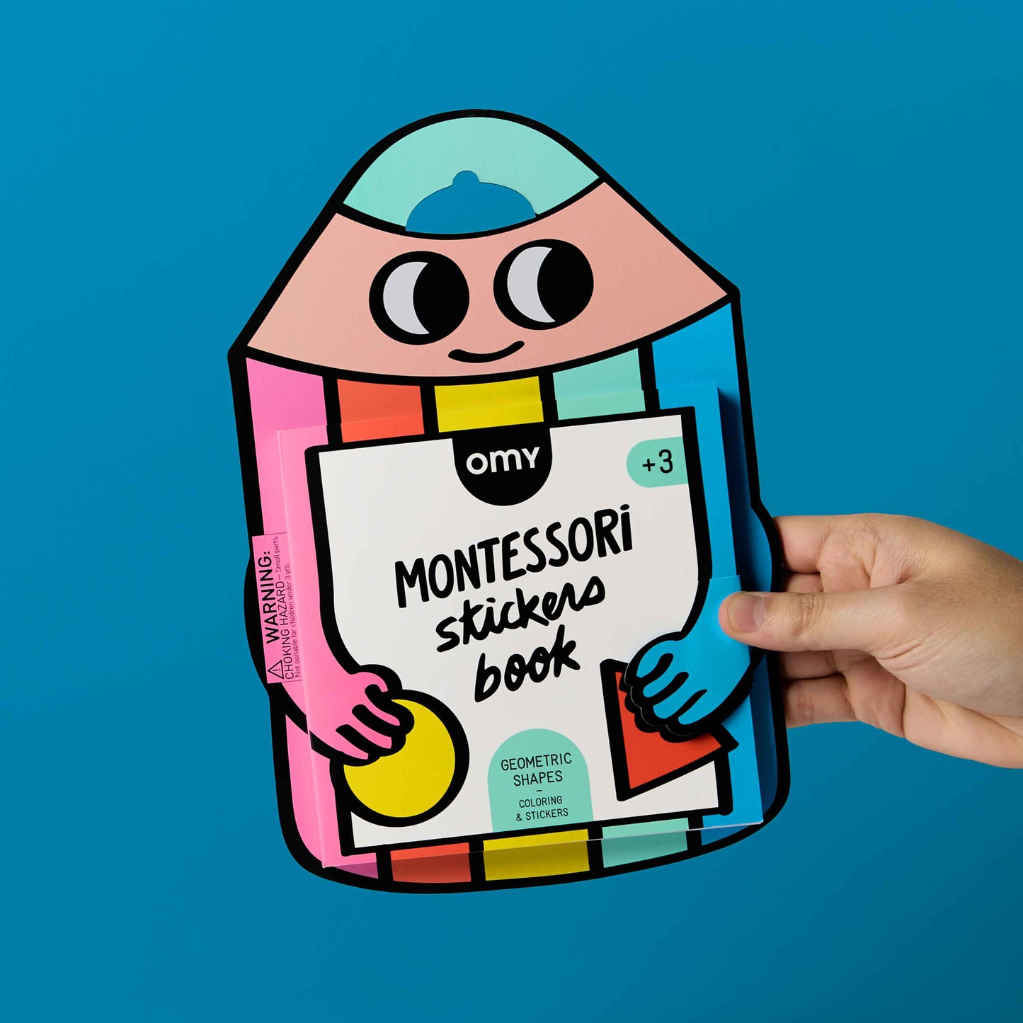 Omy - Montessori Stickers Book Geometric Shapes