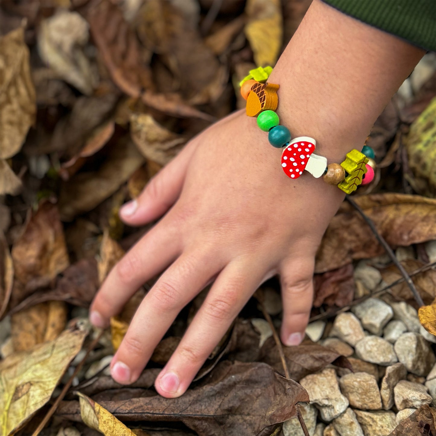 Cotton twist - Forest bracelet Beading Kit