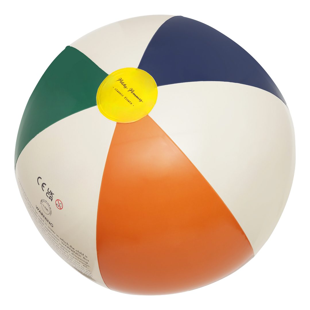 Petites Pommes - Beach ball │ Tangerine, cannes & oxford