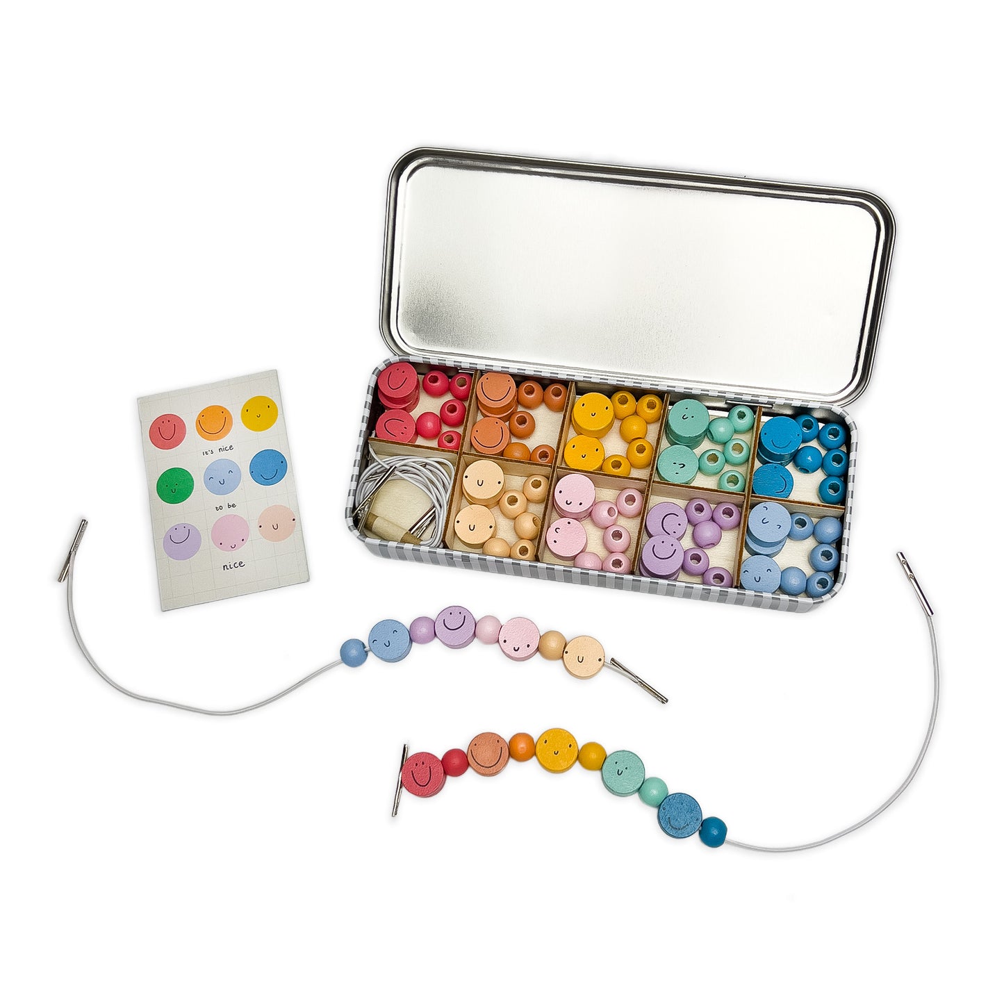 Cotton Twist - It's Nice To Be Nice Bracelet Beading Kit