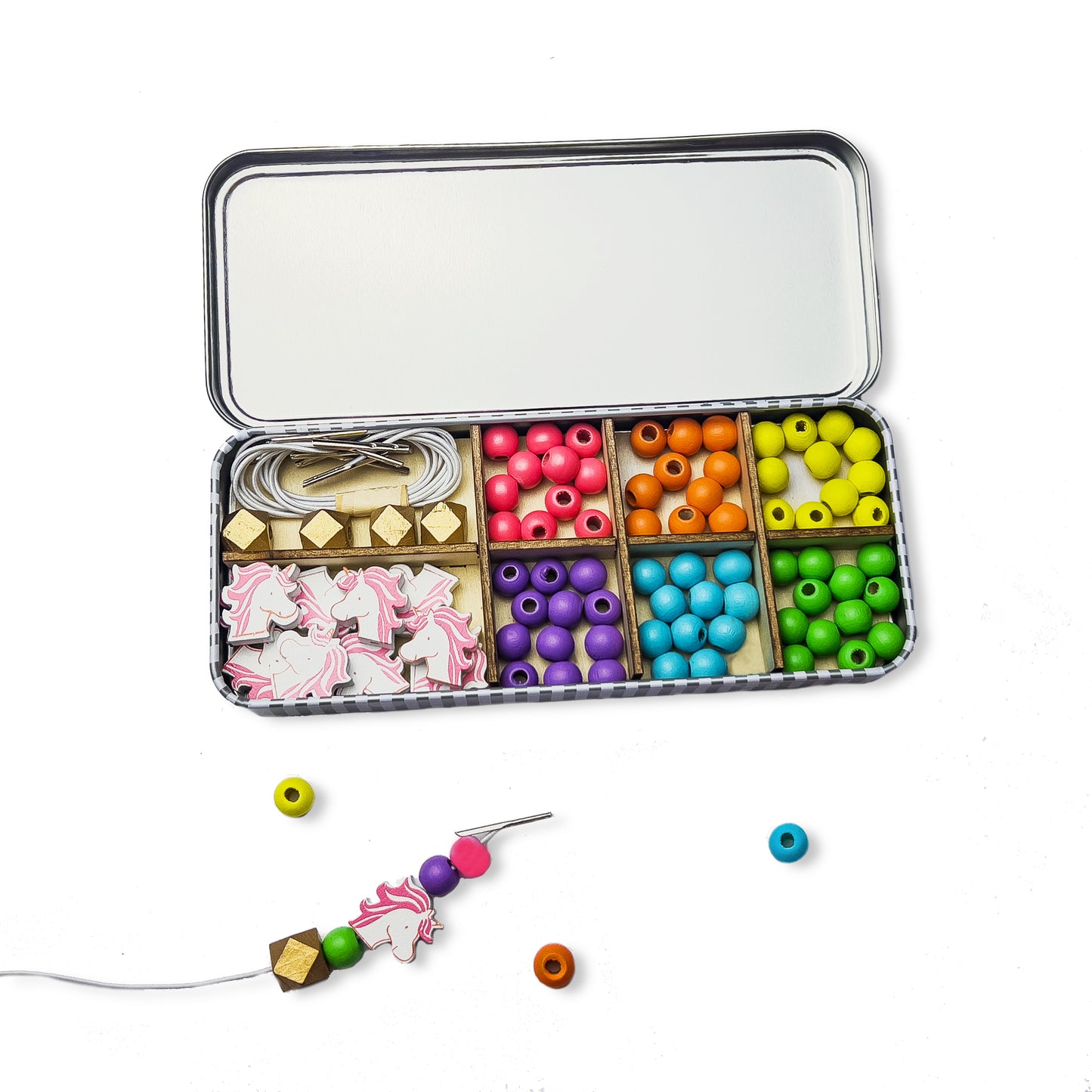 Cotton twist - Unicorn bracelet Beading Kit