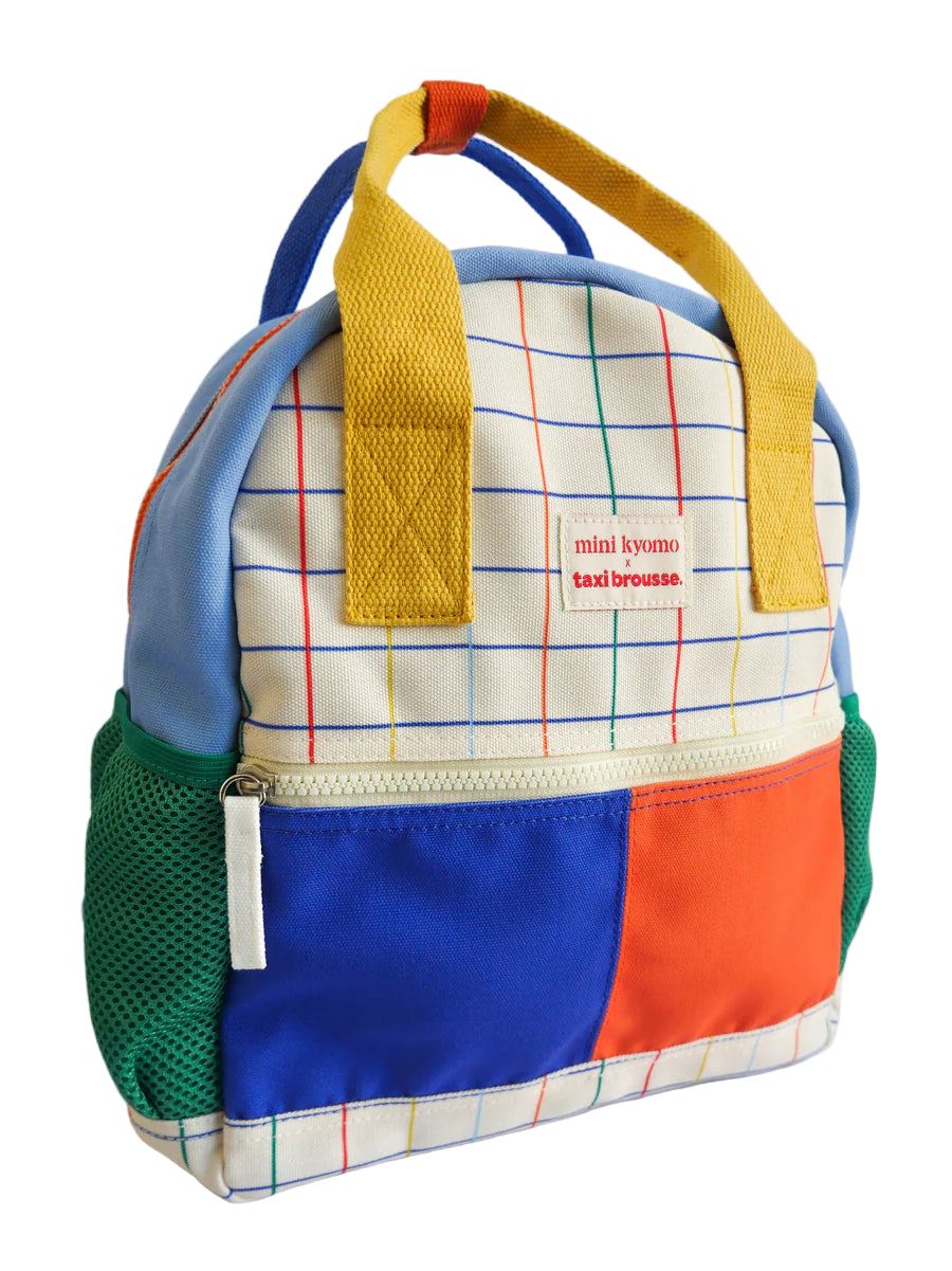 Mini Kyomo - Color block and notebook backpack – colorsquare.net
