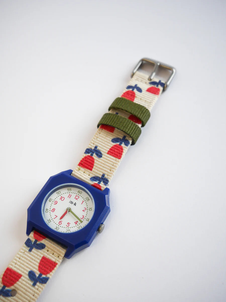 Mini Kyomo - Flowers watch Taxi Brousse x Mini Kyomo Collab