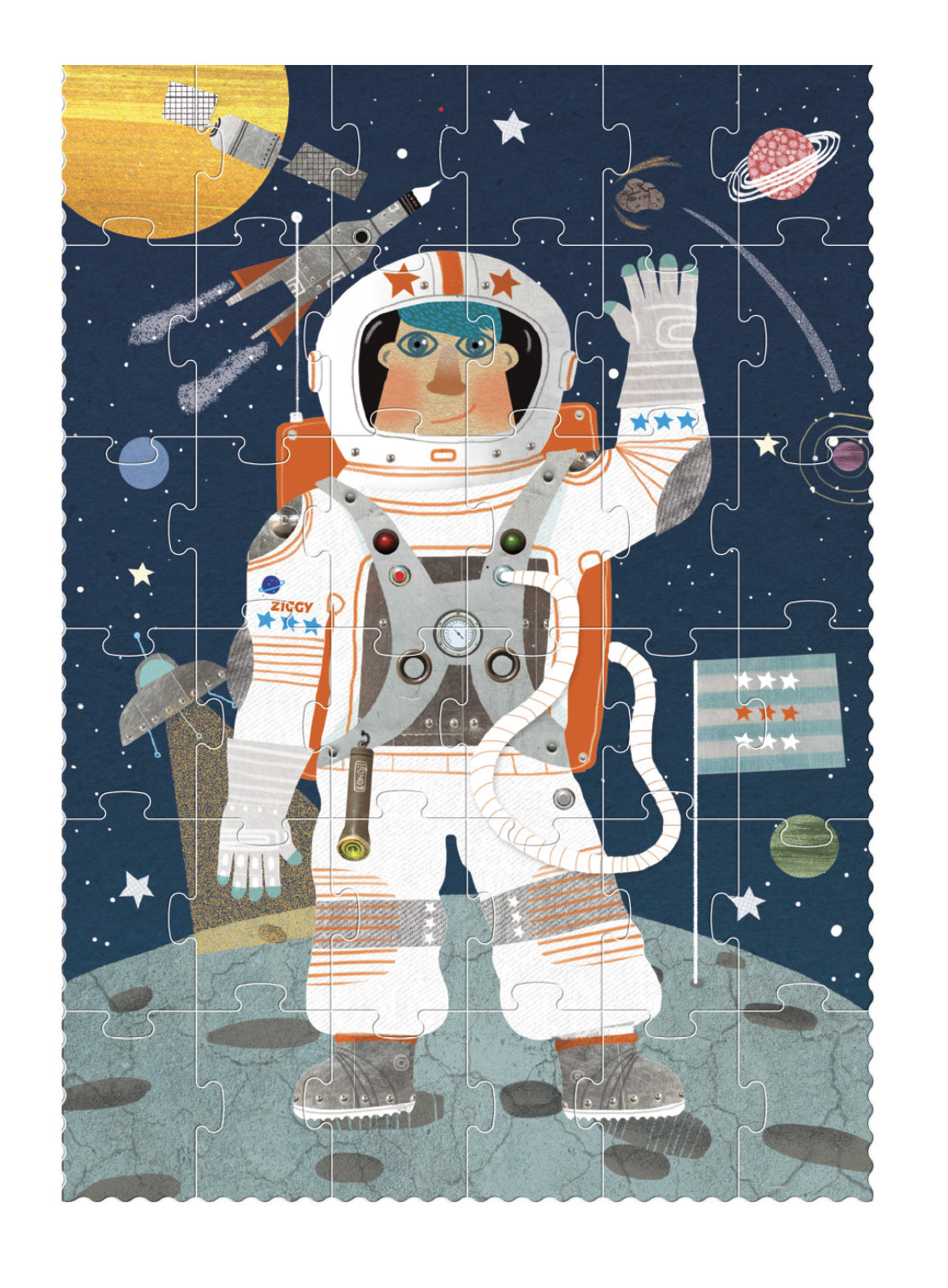 Londji - Astronaut pocket puzzle