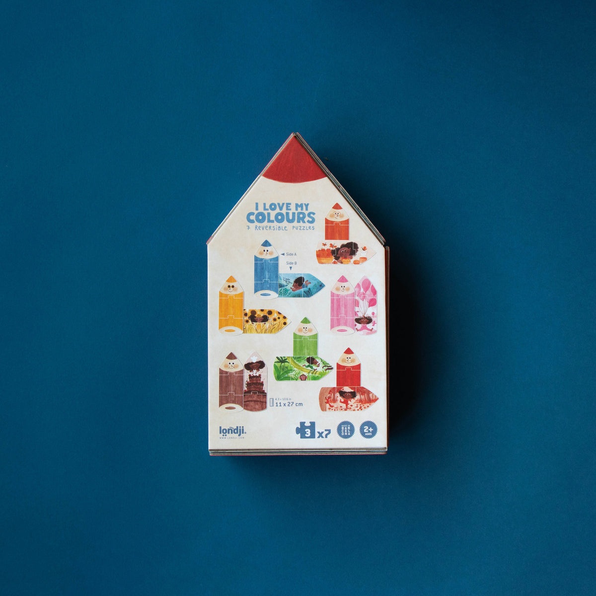 Londji - Puzzle MY COLOURS Red