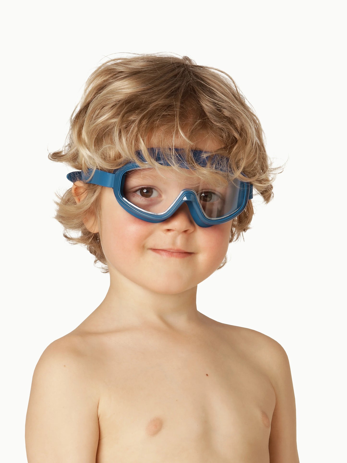 Petites Pommes - Swim Goggles │ Cannes Blue