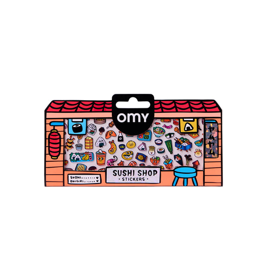 Omy - Fabulous stickers Boutique "sushi shop"
